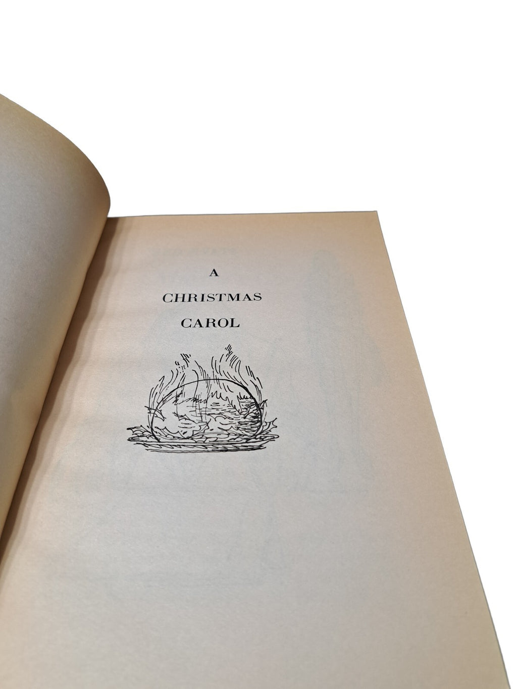 Vintage 1962 A Christmas Carol book by Charles Dickens