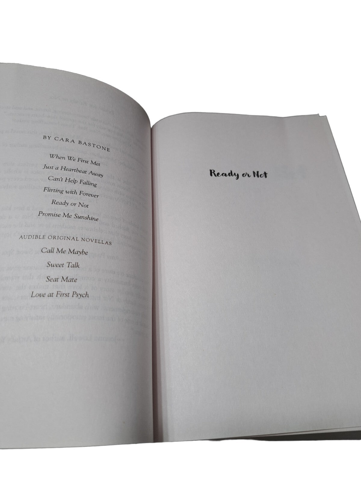 2024 Ready or Not by Cara Bastone