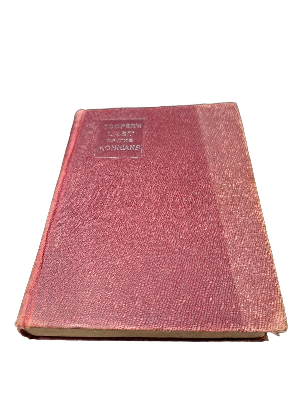 Vintage 1904 The Last of the Mohicans: A Narrative of 1757 by James Cooper