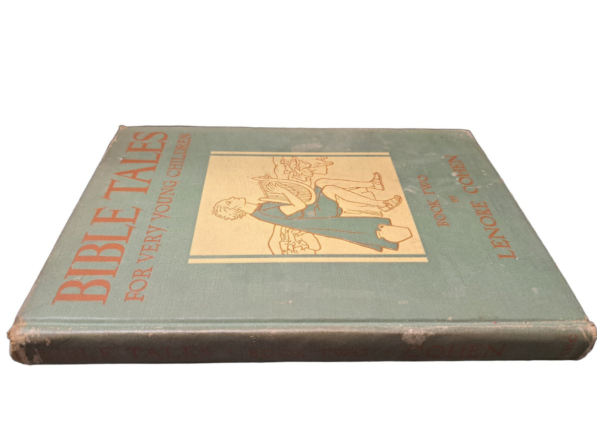 Vintage 1936 Bible Tales for Very Young Children, book two, by Lenore Cohen