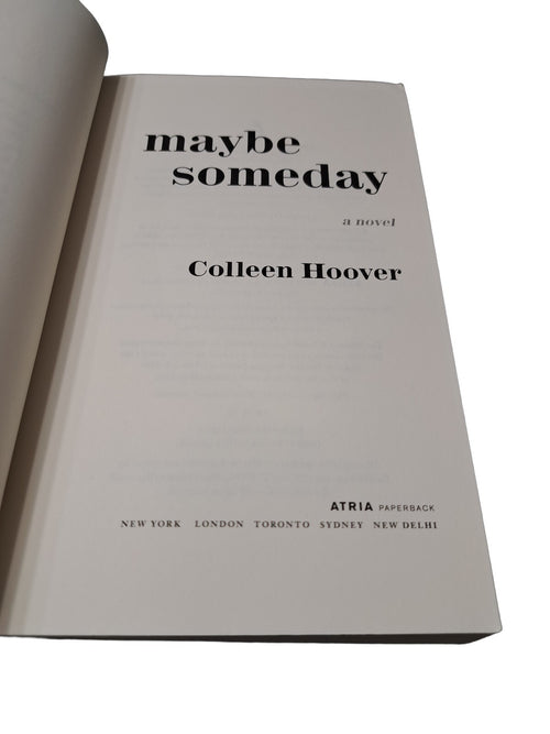 2014 Maybe Someday by Colleen Hoover