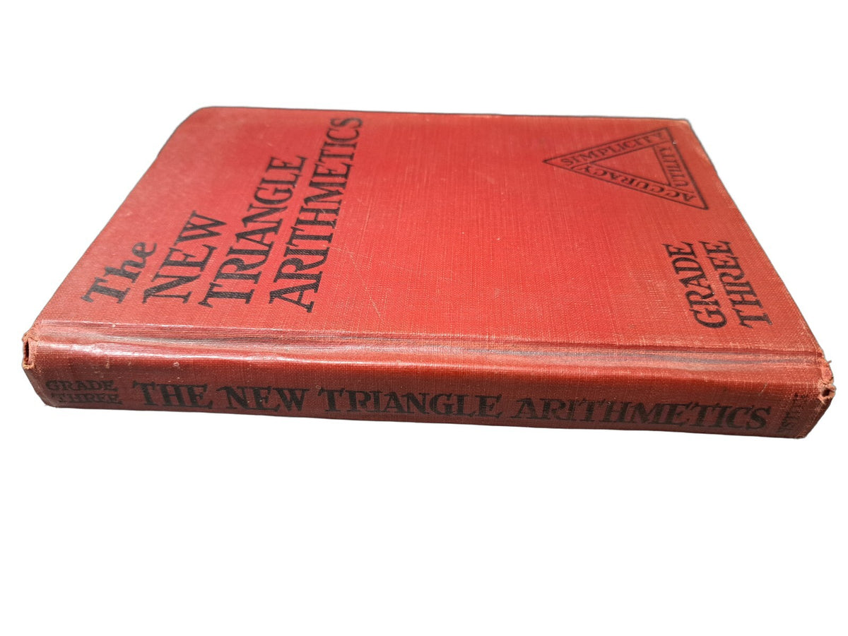 Vintage 1935 The New Triangle Arithmetics: Grade Three book