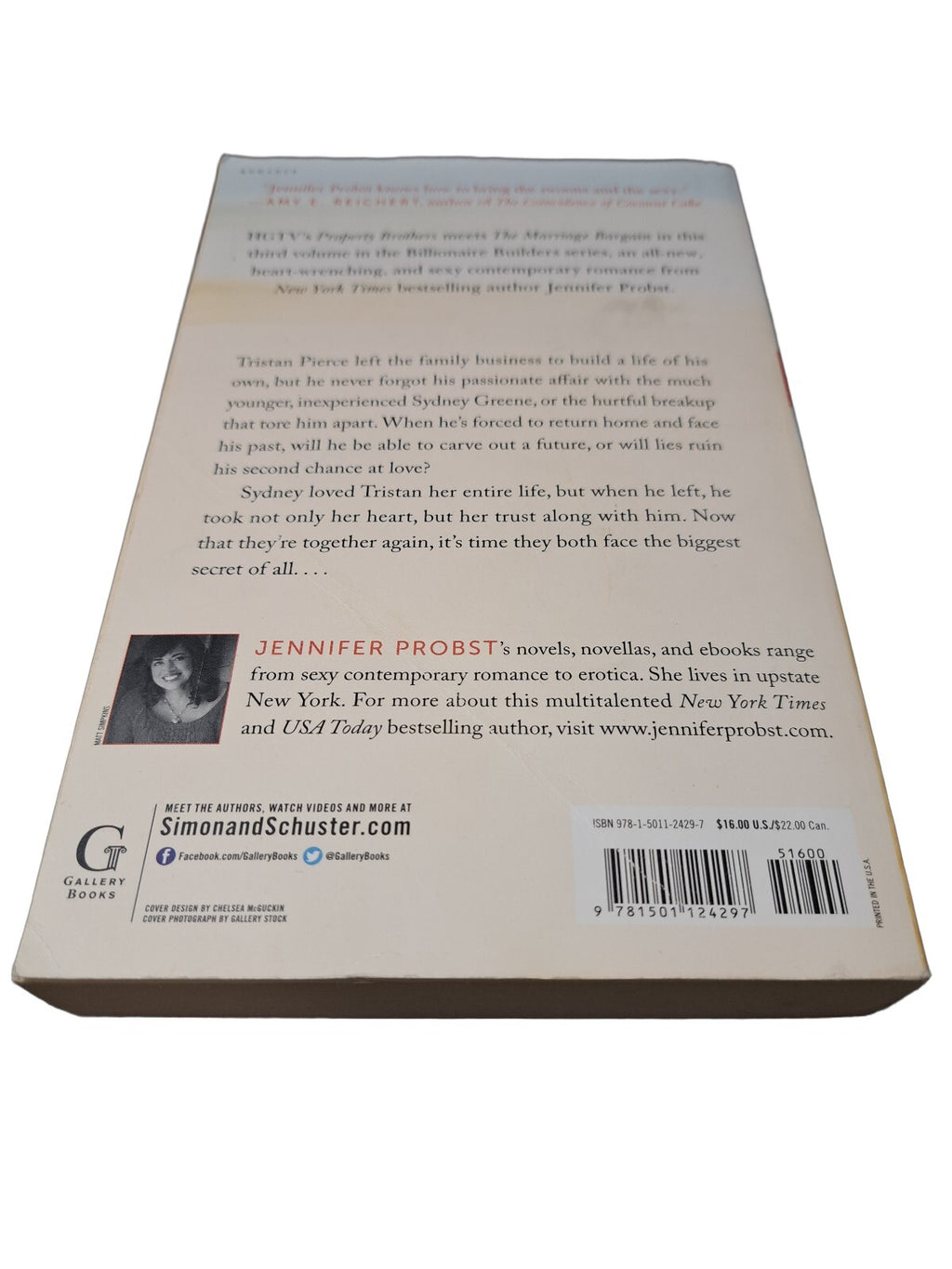 2017 All or Nothing at All by Jennifer Probst