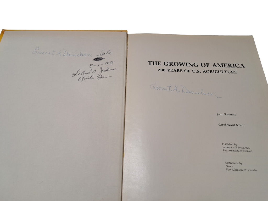 Vintage 1975 The Growing of America: 200 Years of US Agriculture