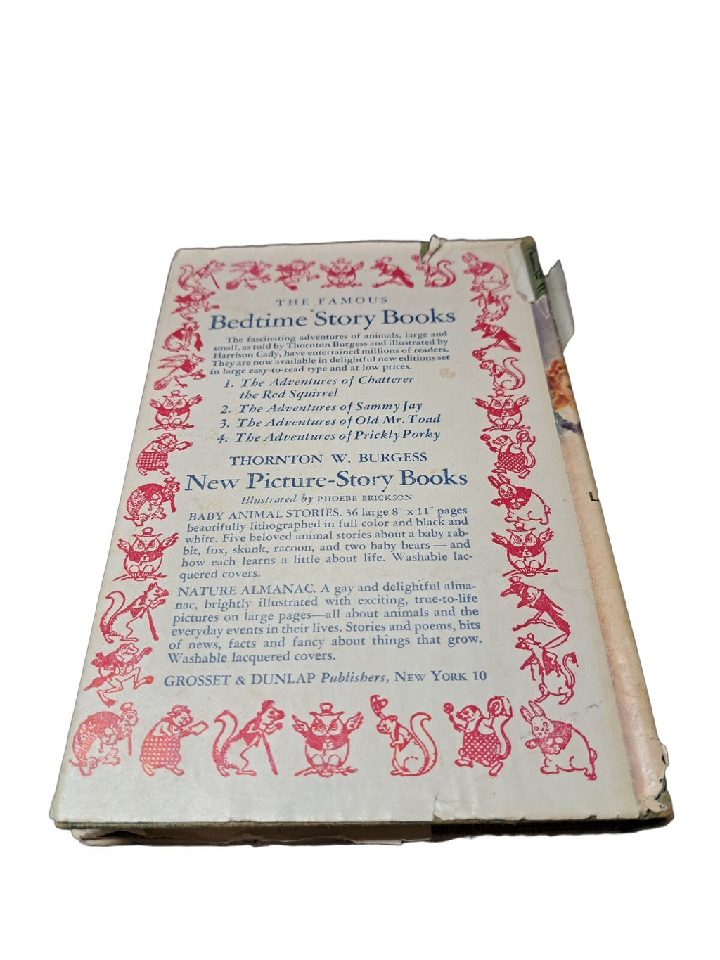 Vintage 1951 first edition of The Bobbsey Twins' Own Little Railroad book by Laura Lee Hope