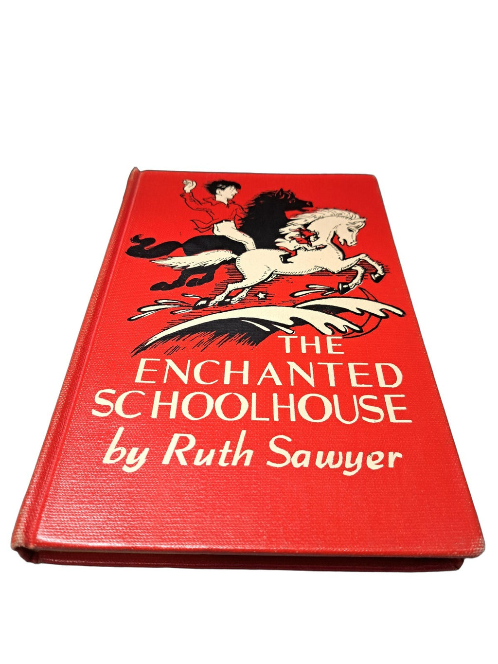 Vintage 1958 The Enchanted Schoolhouse book by Ruth Sawyer