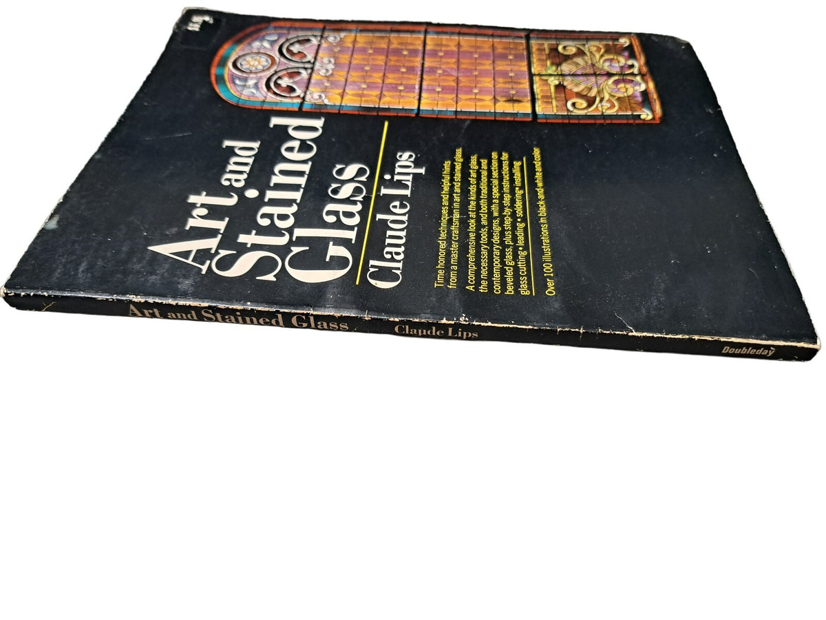 Vintage 1973 Art and Stained Glass by Claude Lips