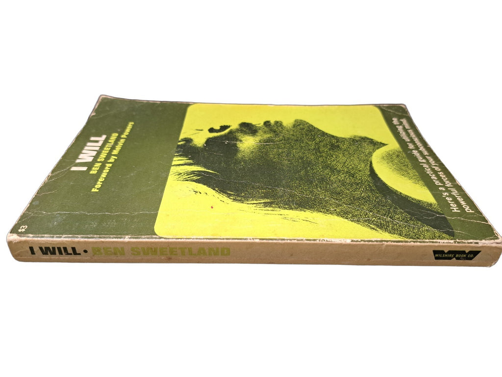 Vintage 1960 I Will by Ben Sweetland foreward by Melvin Powers