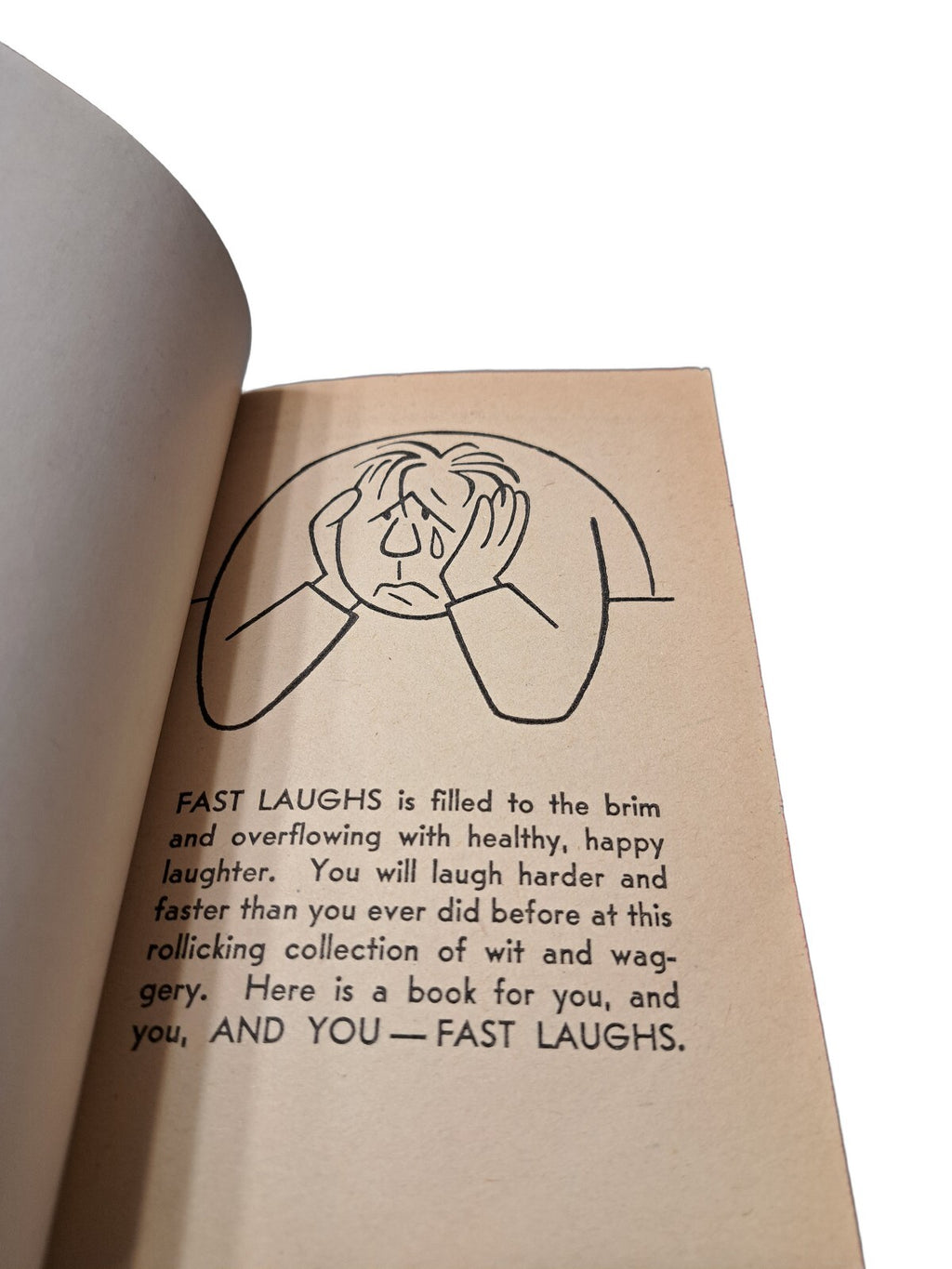 Vintage 1960 Fast Laughs book edited by John Norment