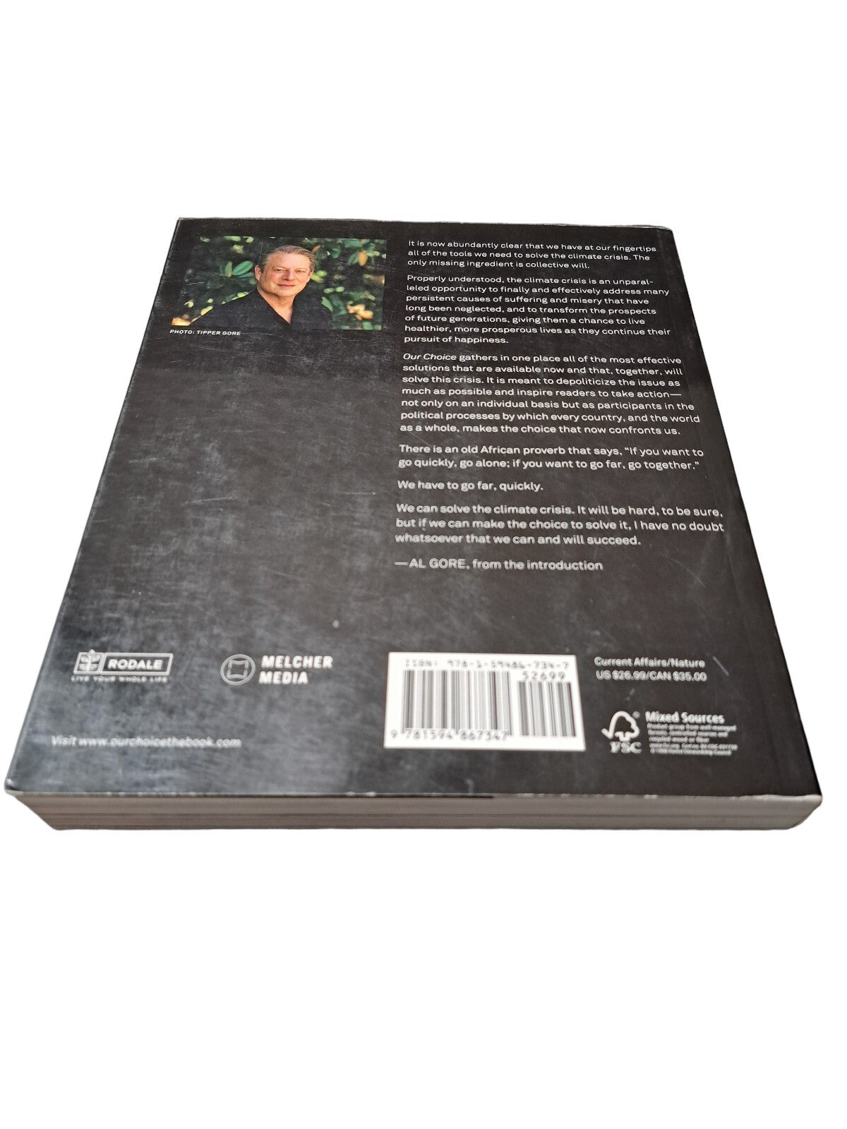 2009 Our Choice: A Plan to Solve the Climate Crisis book by Al Gore