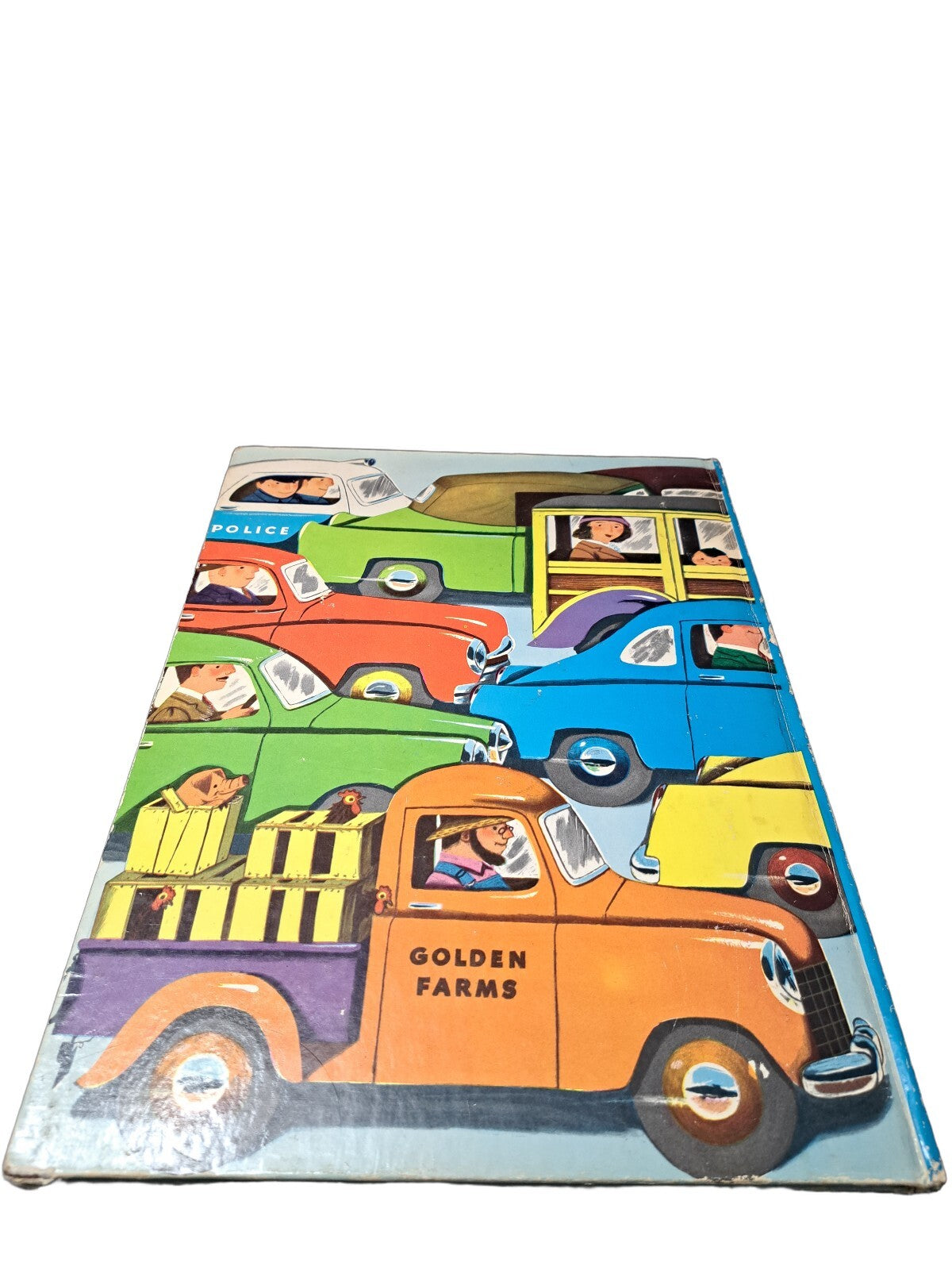 Vintage 1976 The Great Big Car and Truck Book pictures by Richard Scarry
