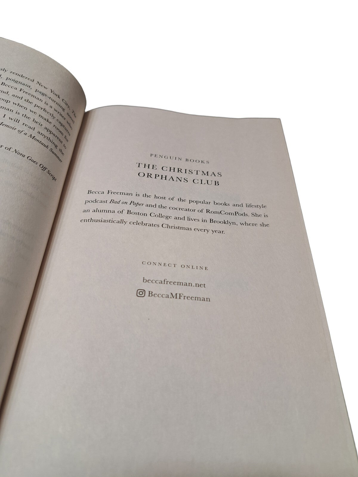 2023 The Christmas Orphans Club by Becca Freeman