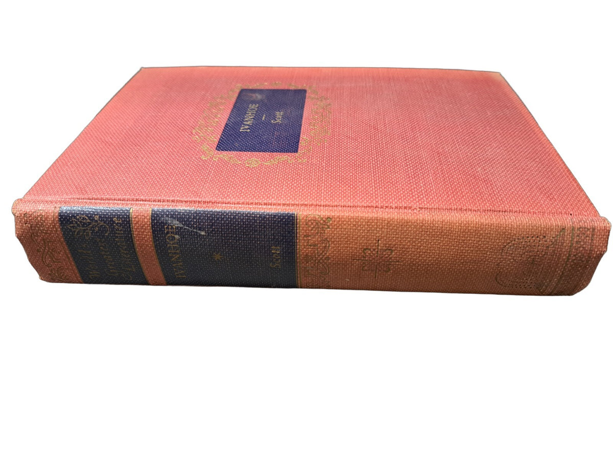 Vintage 1949 Ivanhoe: A Romance book by Sir Walter Scott