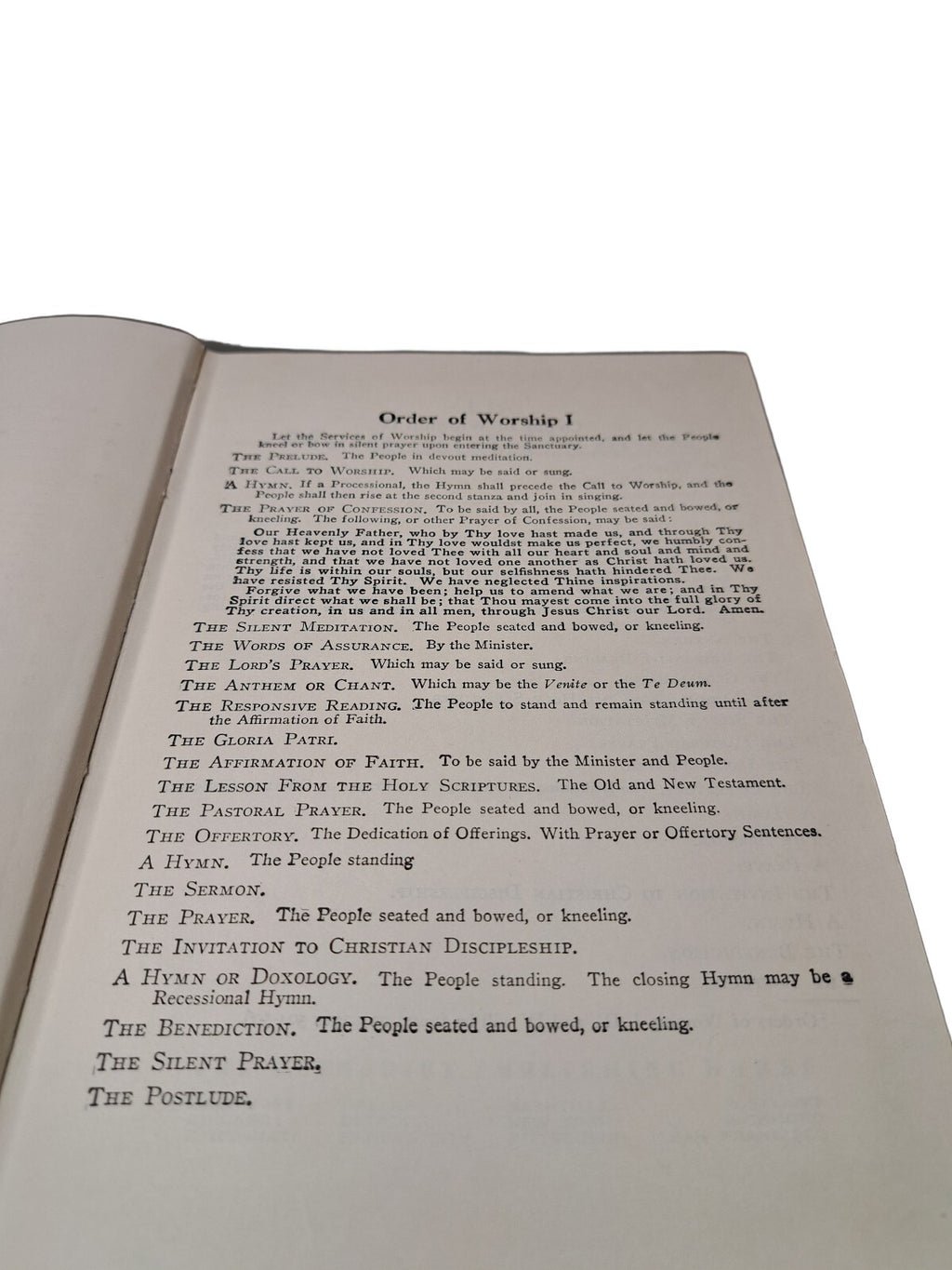 Vintage 1939 The Methodist Hymnal book