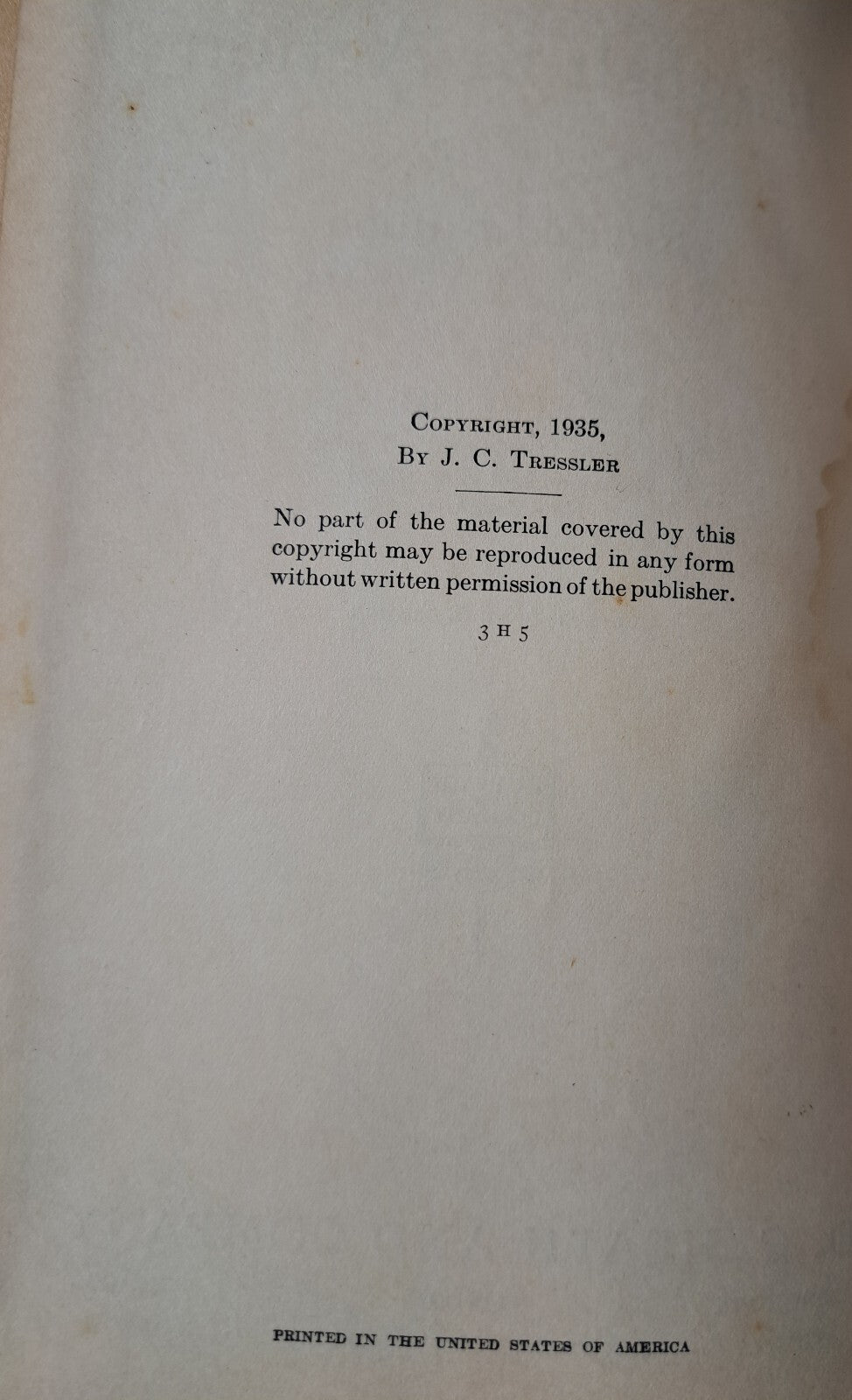 Vintage 1935 English in Action book by J. C. Tressler