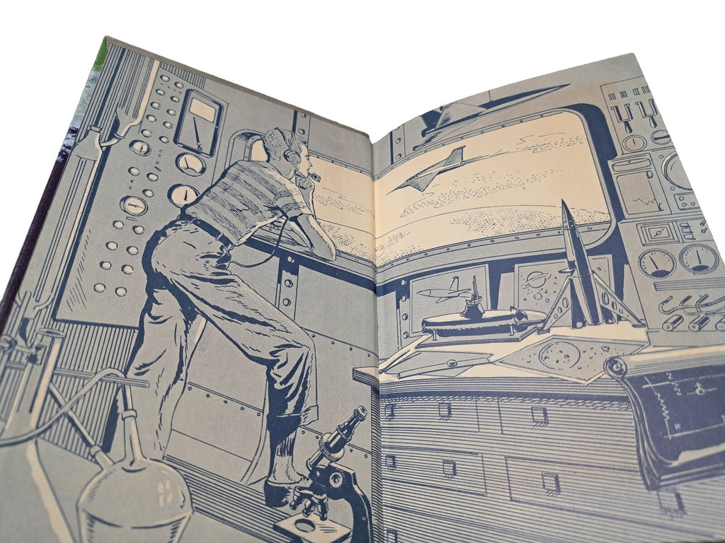 Vintage 1958 Tom Swift and His Deep-Sea Hydrodome book by Victor Appleton II