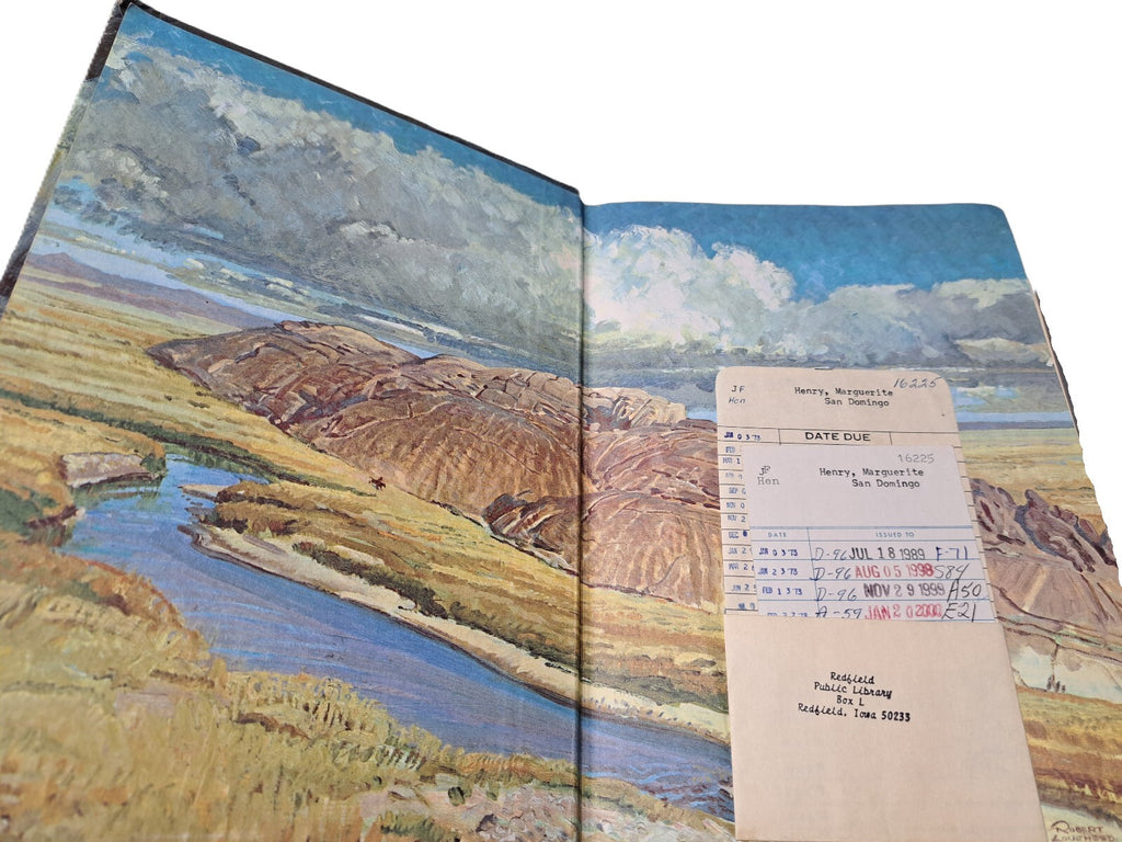 Vintage 1972 first printing of San Domingo: The Medicine Hat Stallion book