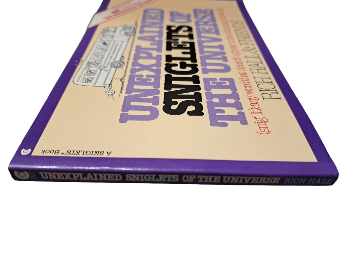 Vintage 1986 Unexplained Sniglets of the Universe