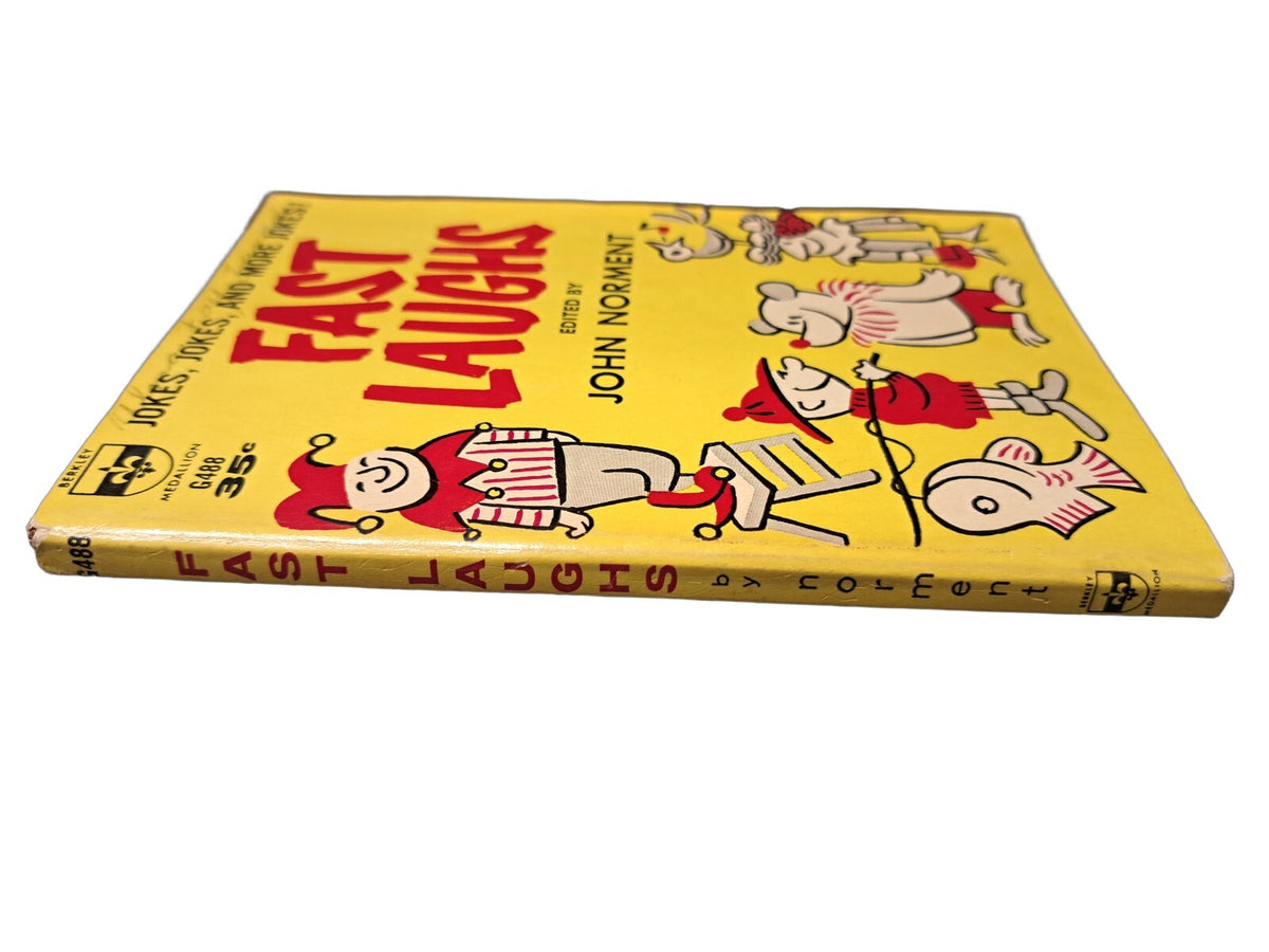 Vintage 1960 Fast Laughs book edited by John Norment