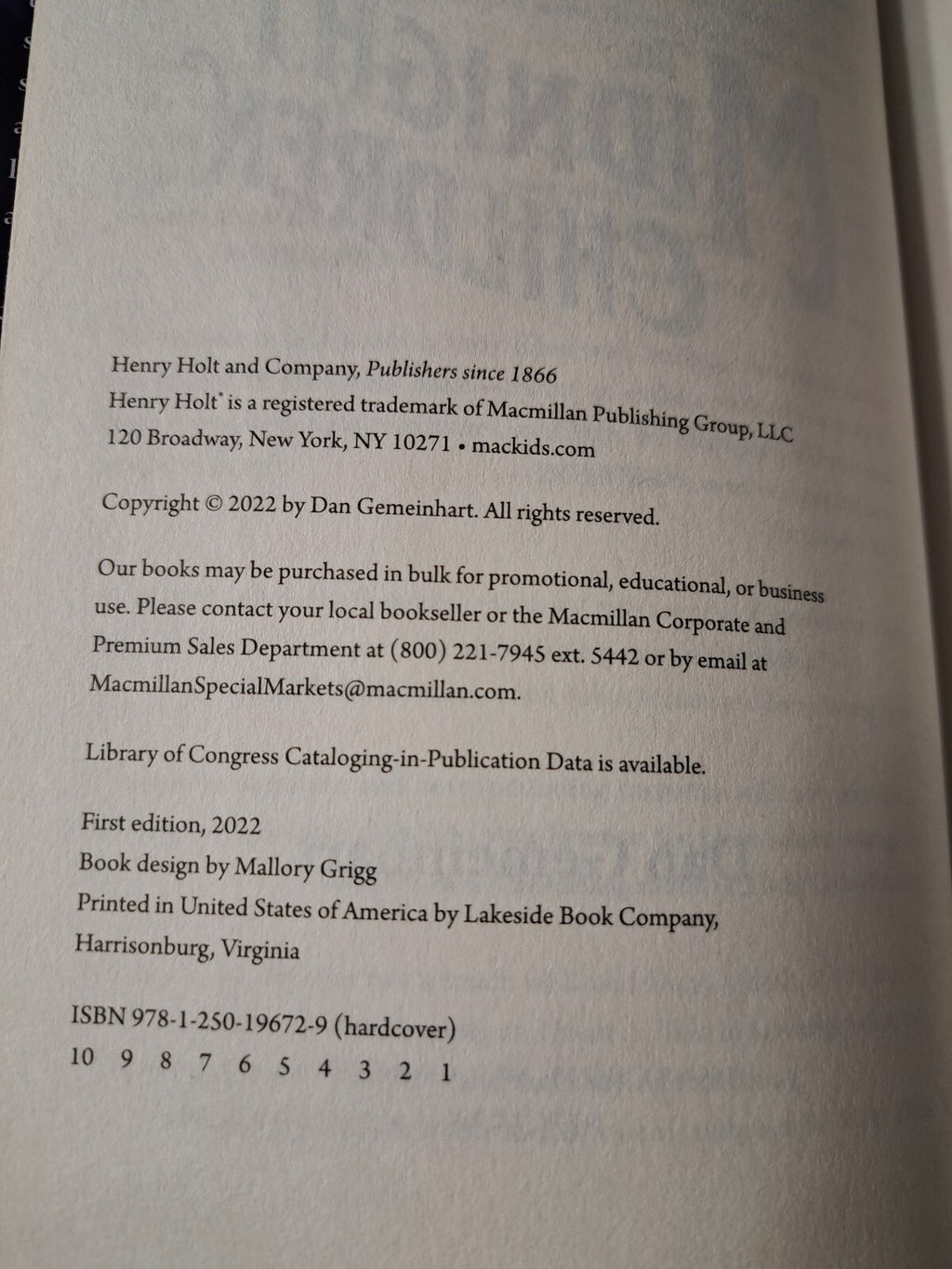 2022 The Midnight Children by Dan Gemeinhart
