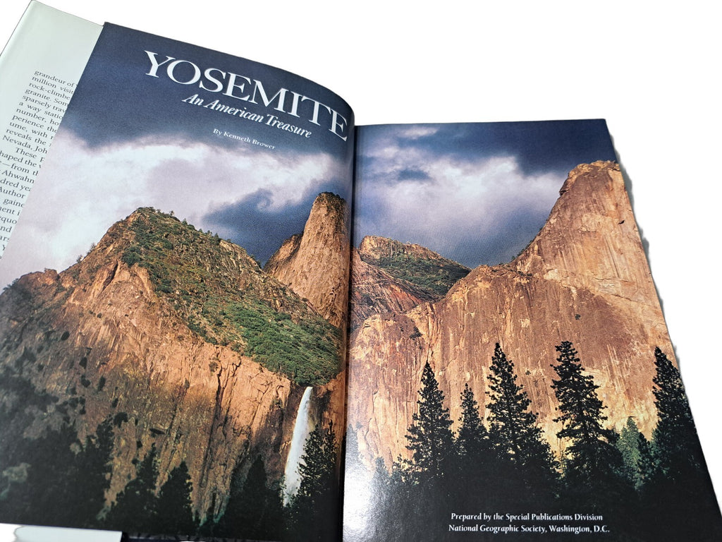 Vintage 1990 Yosemite: An American Treasure by Kenneth Brower