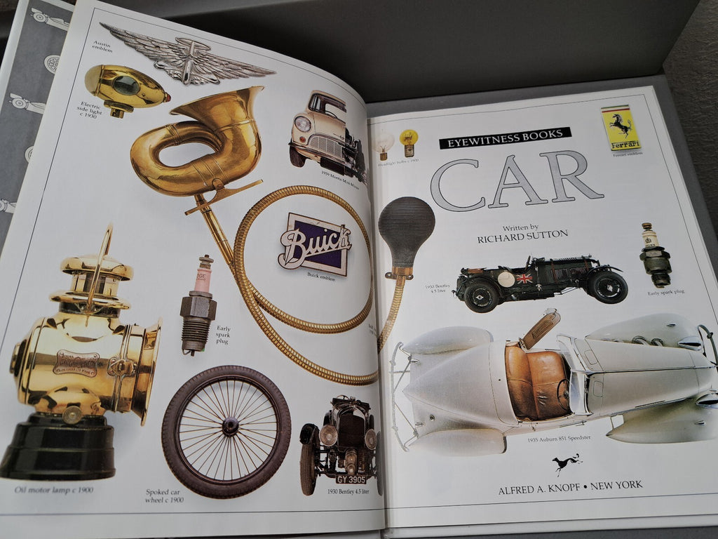 Vintage 1990 first edition of Car by Eyewitness Books