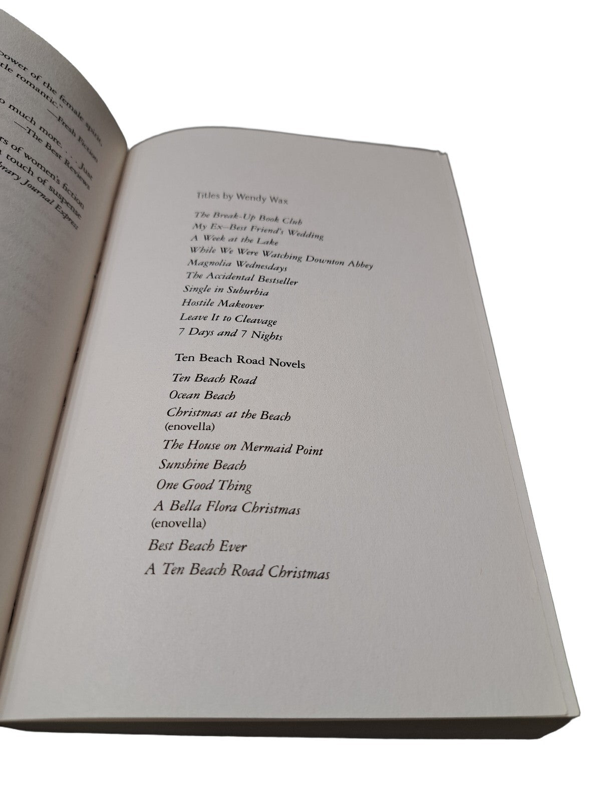 2021 The Break-Up Book Club by Wendy Wax