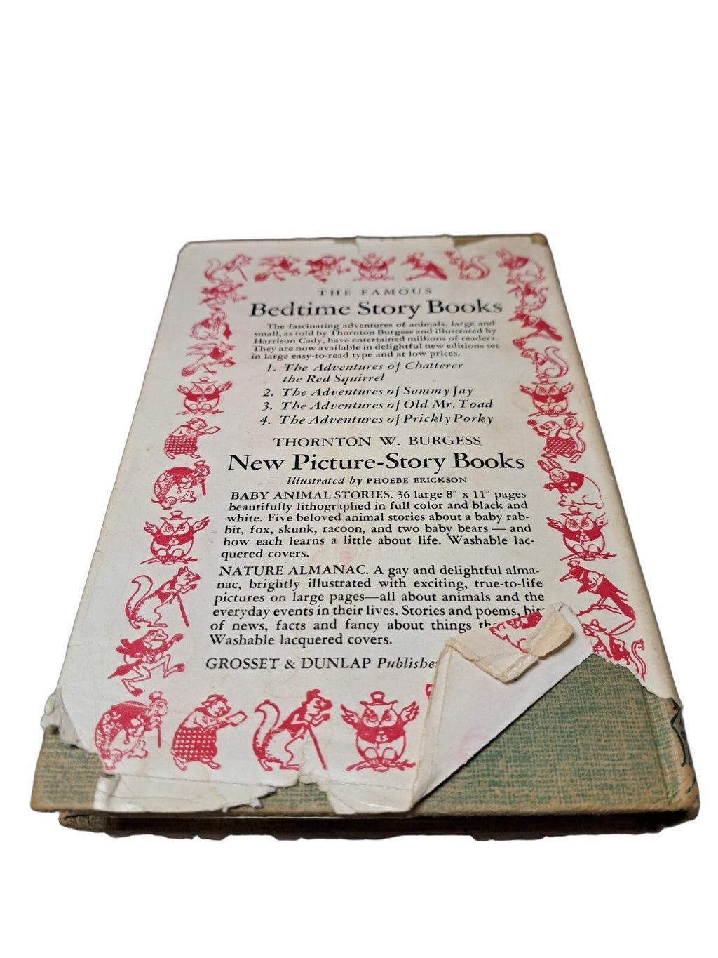 Vintage 1948 first edition of The Bobbsey Twins' Toy Shop book by Laura Lee Hope