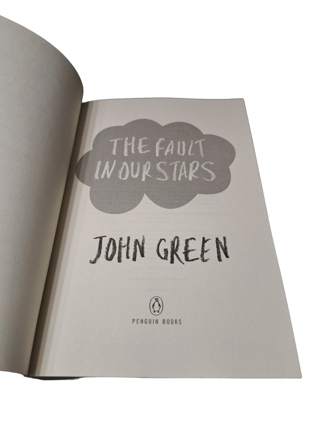 2012 The Fault In Our Stars by John Green