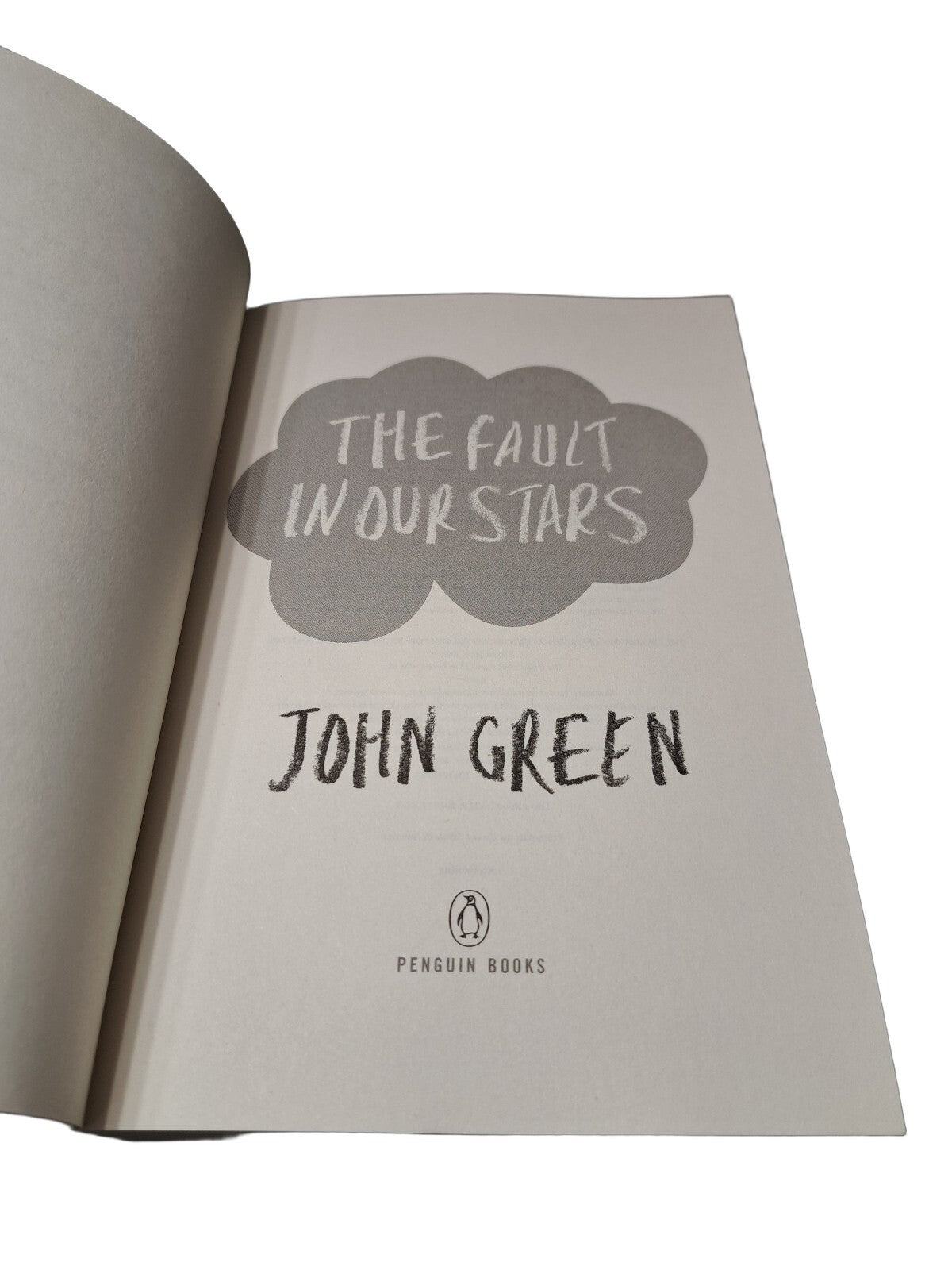2012 The Fault In Our Stars by John Green