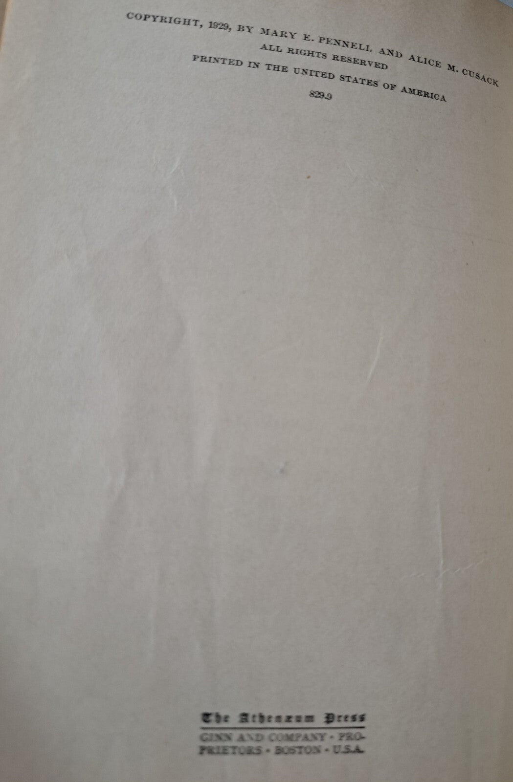 Vintage 1929 The Children's Own Readers: Book Three by Pennell & Cusack