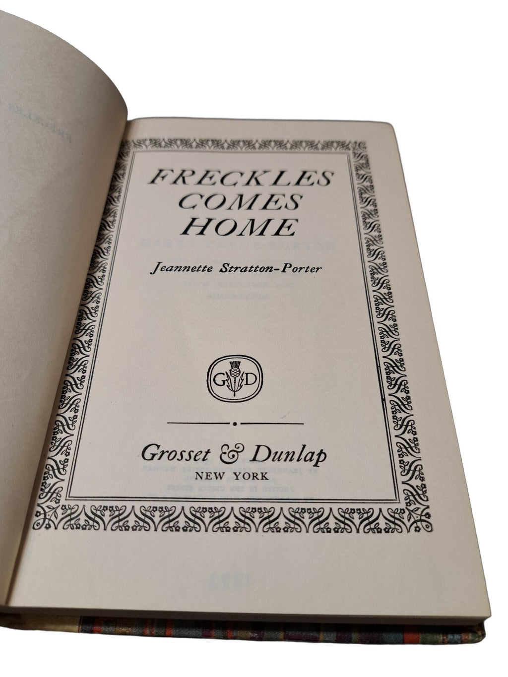 Vintage 1929 Freckles comes Home book by Jeannette Stratton-Porter