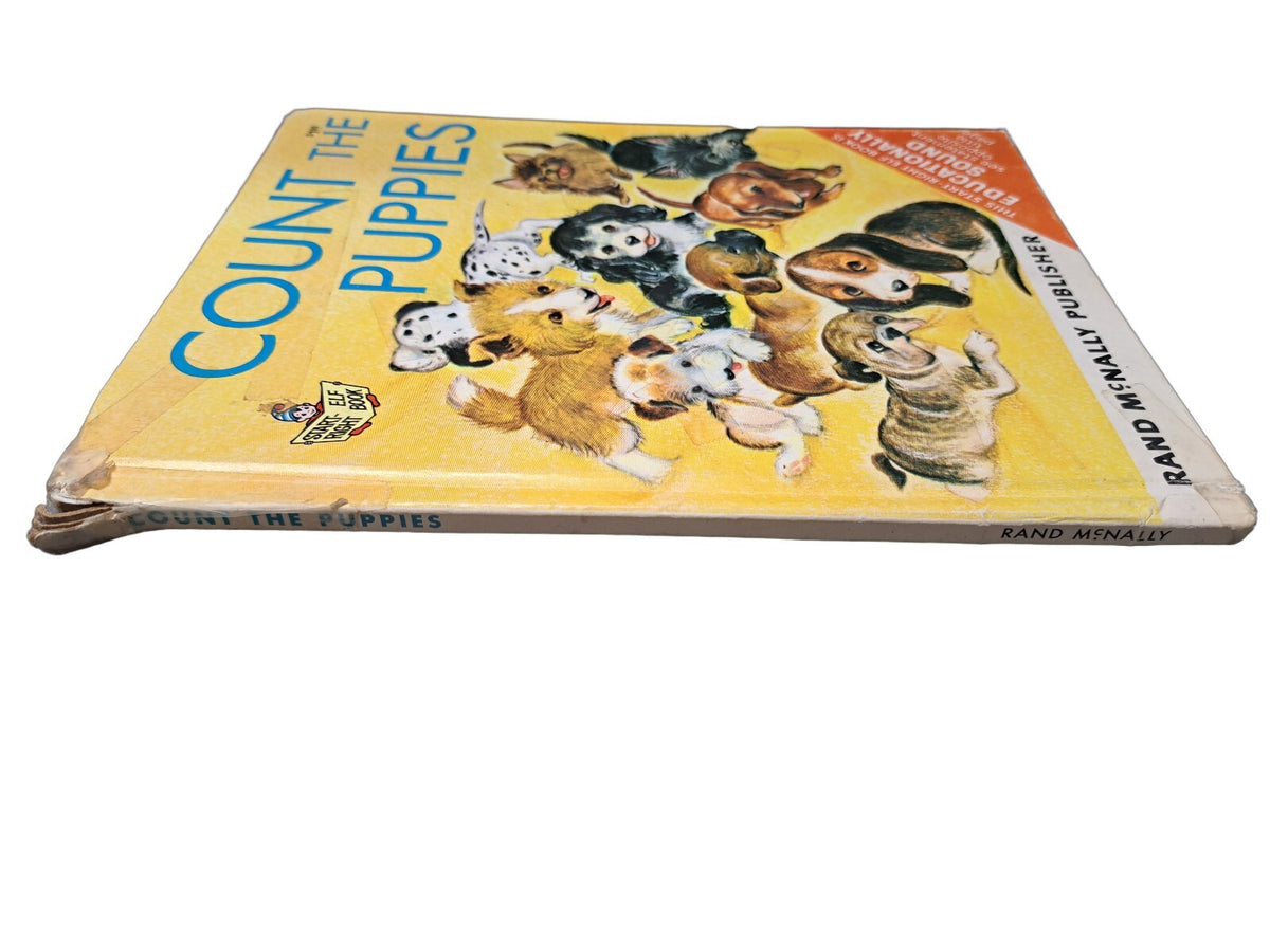 Vintage 1966 Count the Puppies by Carolyn Dee and Mary Whilldin