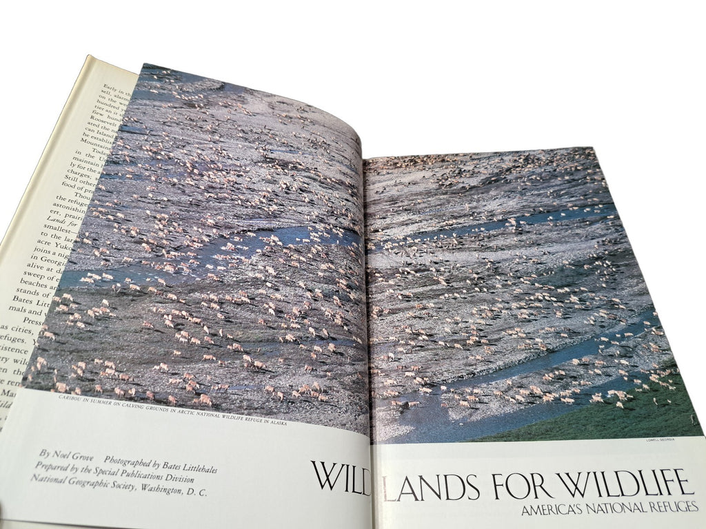 Vintage 1984 Wild Lands for Wildlife: America's National Refuges