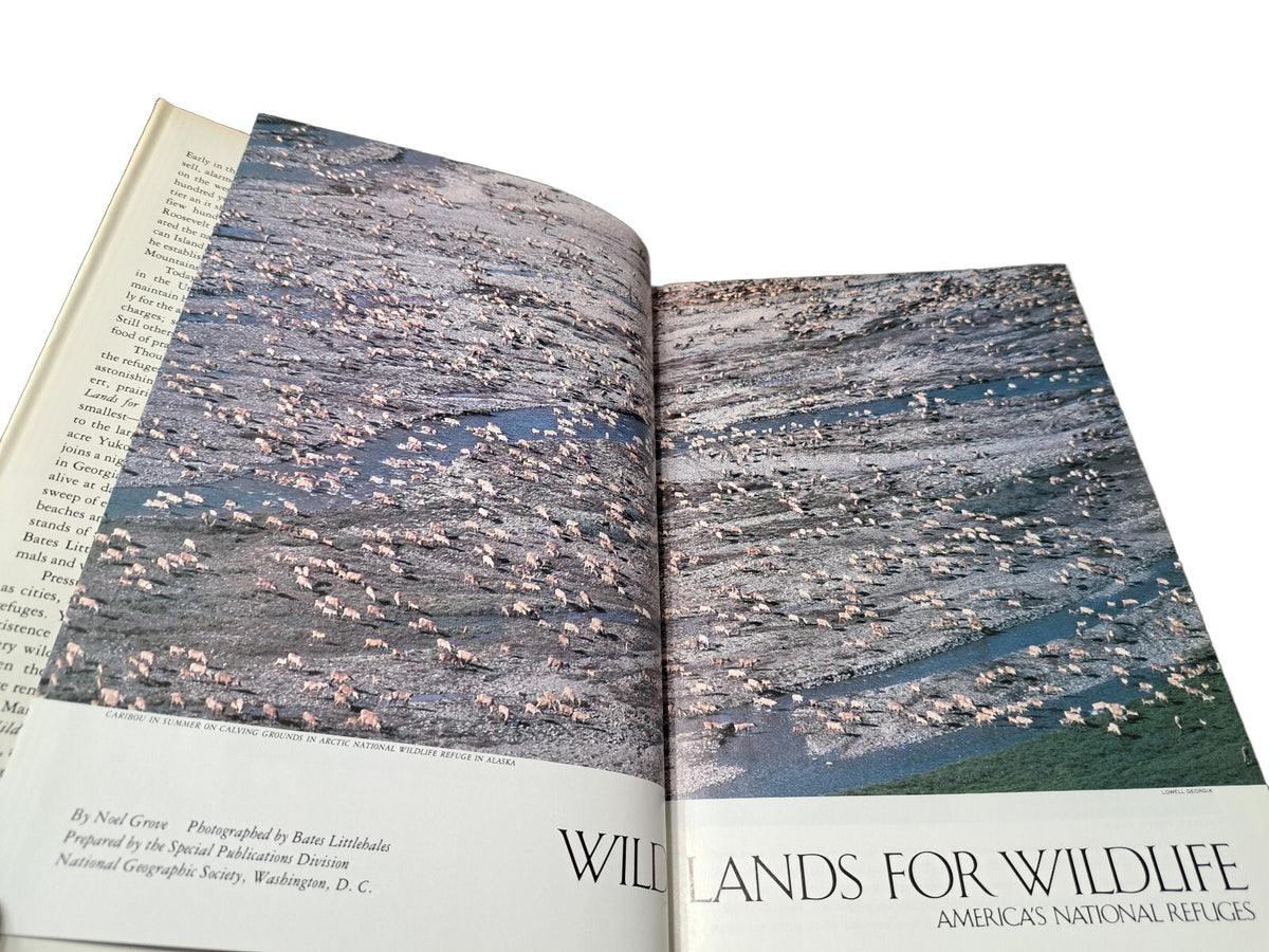 Vintage 1984 Wild Lands for Wildlife: America's National Refuges