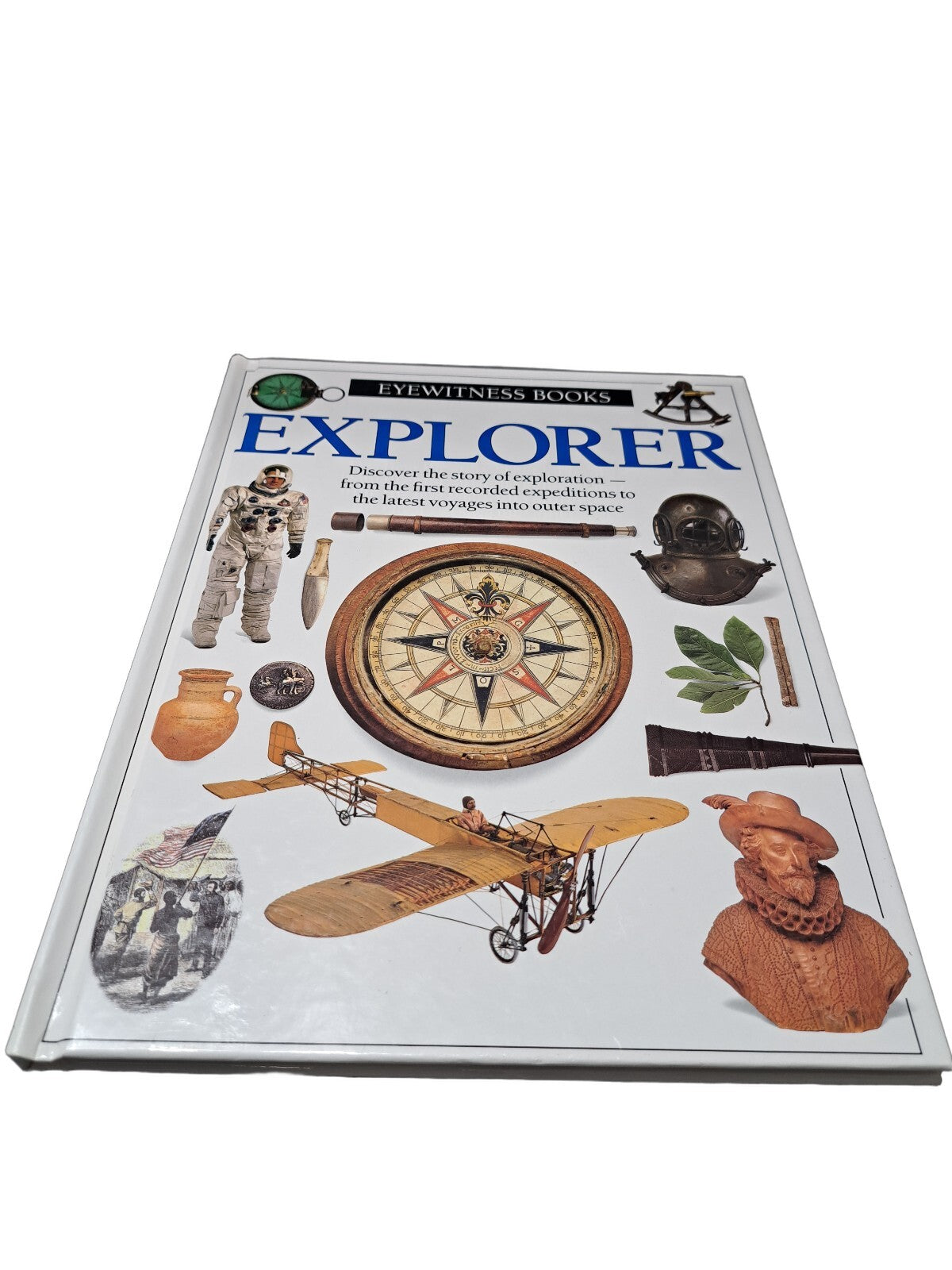 Vintage 1991 first edition of Explorer by Eyewitness Books