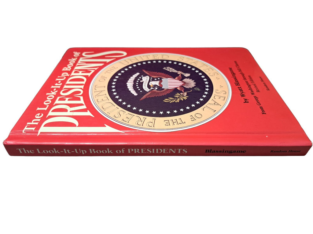 Vintage 1993 The Look-It-Up Book of Presidents book by Wyatt Blassingame