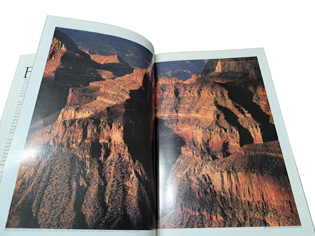 Vintage 1991 Grand Canyon Country: Its Majesty and Its Lore by Seymour L Fishbein