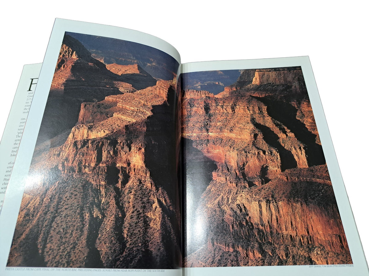 Vintage 1991 Grand Canyon Country: Its Majesty and Its Lore by Seymour L Fishbein
