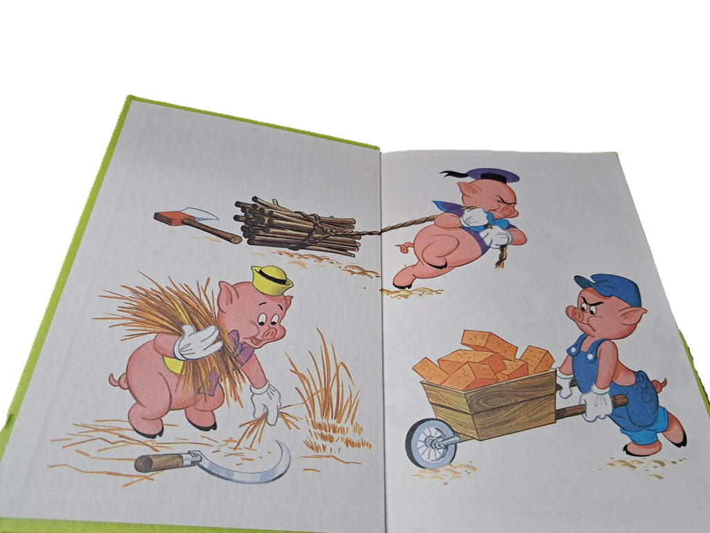 Vintage 1972 Walt Disney's The Three Little Pigs
