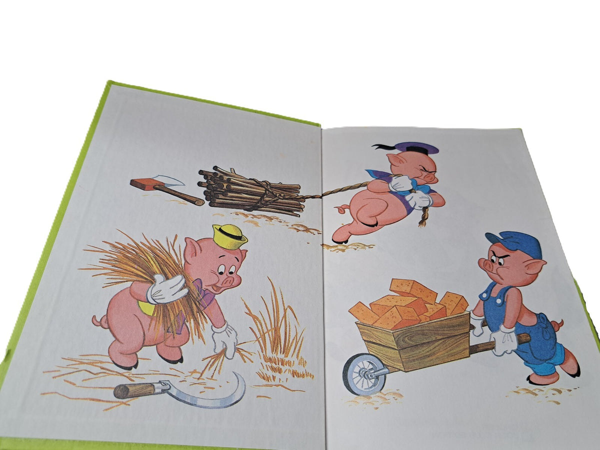 Vintage 1972 Walt Disney's The Three Little Pigs