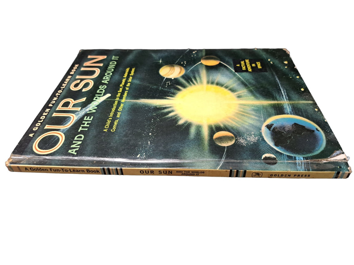 Vintage 1957 Our Sun and the Worlds Around It book by Jene Lyon