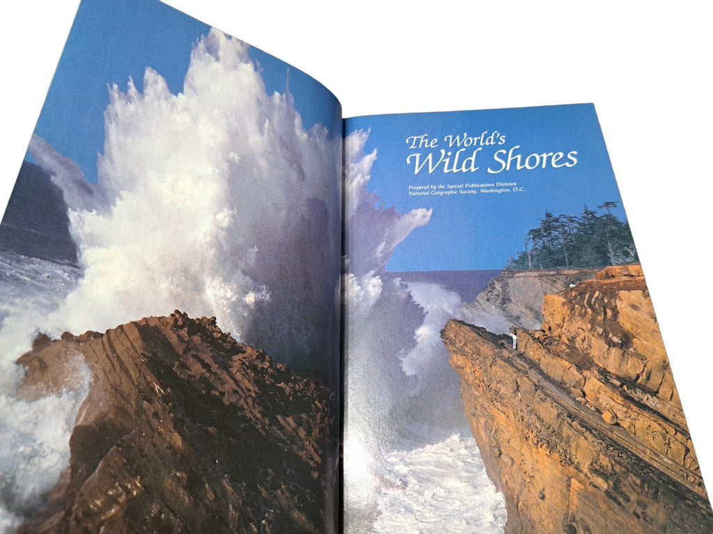 Vintage 1990 The World's Wild Shores published by National Geographic Society