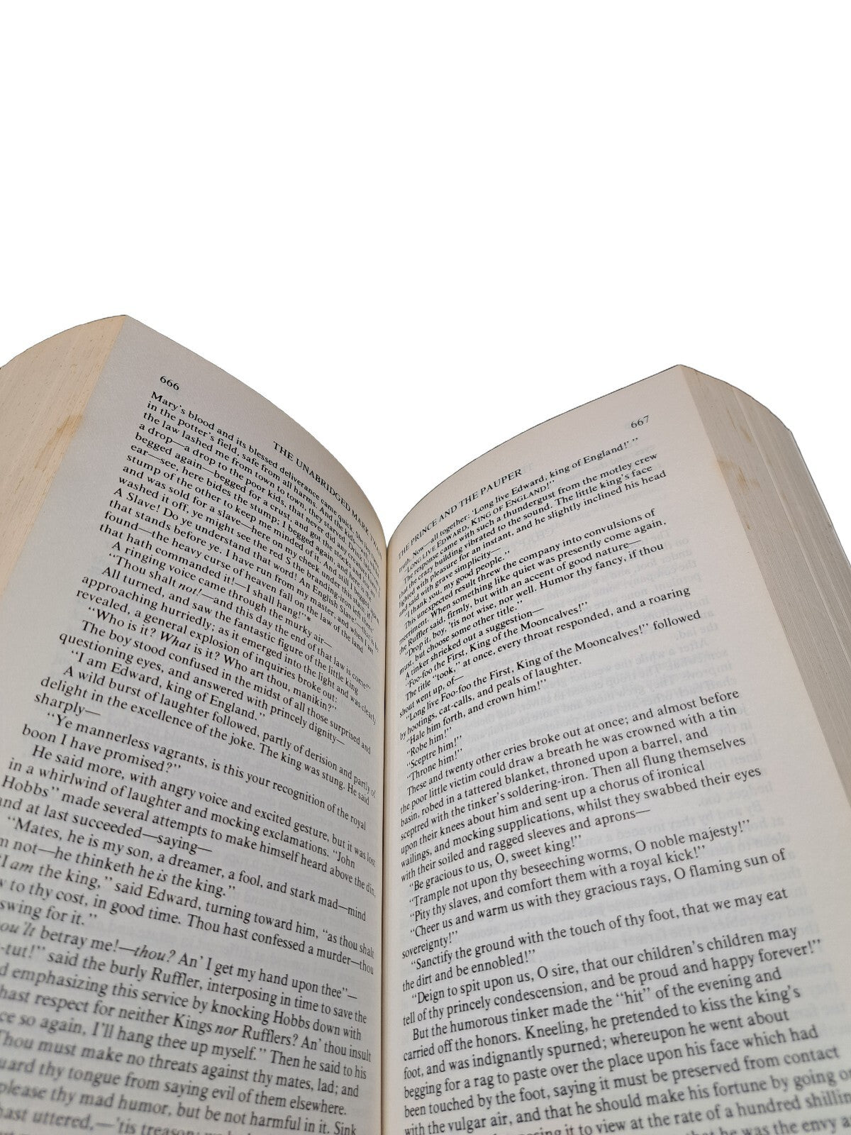Vintage 1976 The Unabridged Mark Twain book edited by Lawrence Teacher