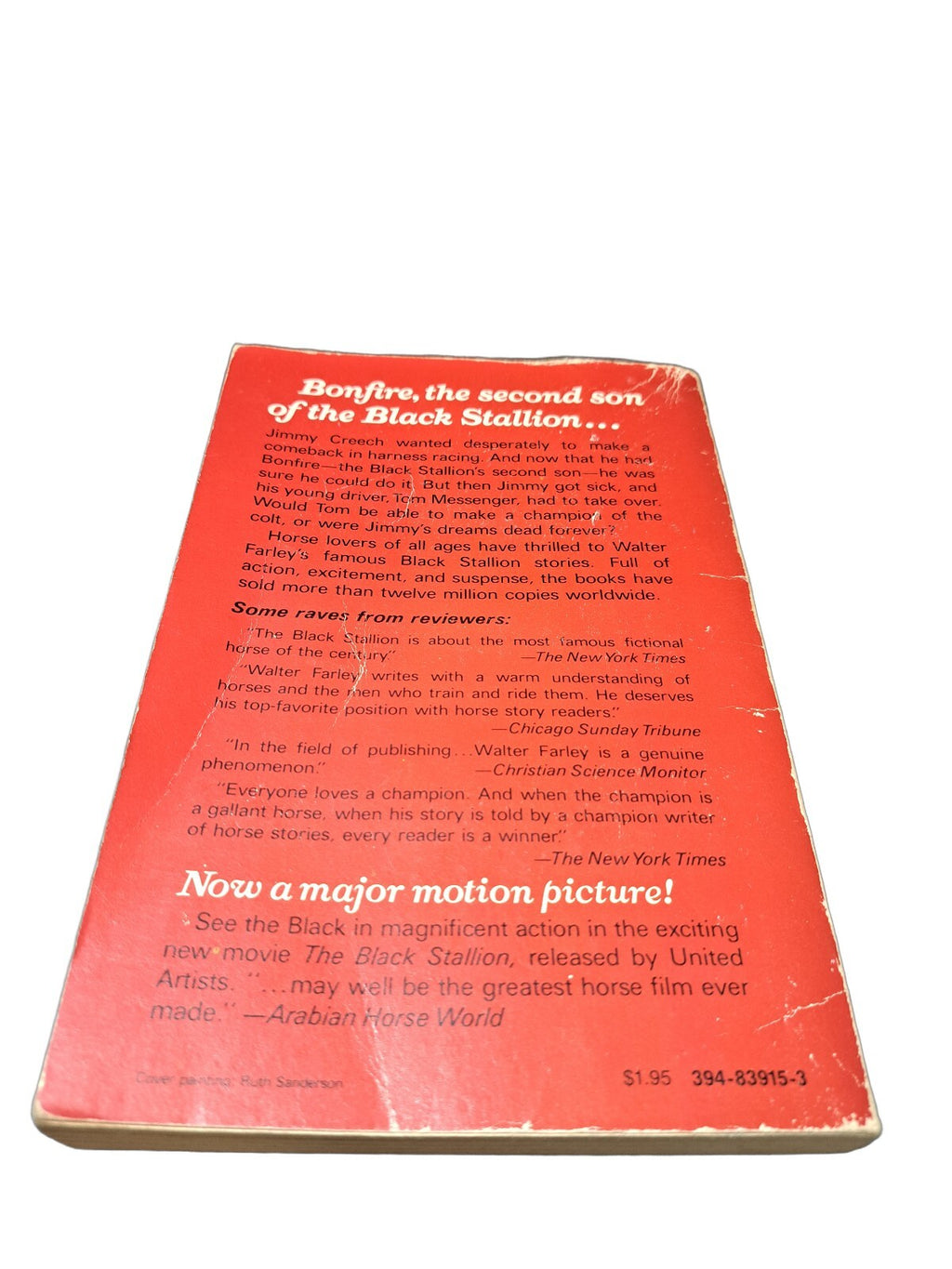 Vintage 1950 The Black Stallion's Blood Bay Colt book by Walter Farley