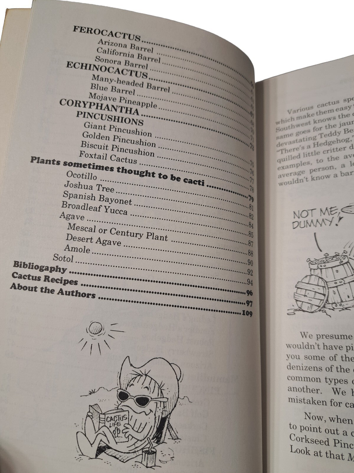 Vintage 1993 Cactus Country: A Friendly Introduction to Cacti of the Southwest Deserts