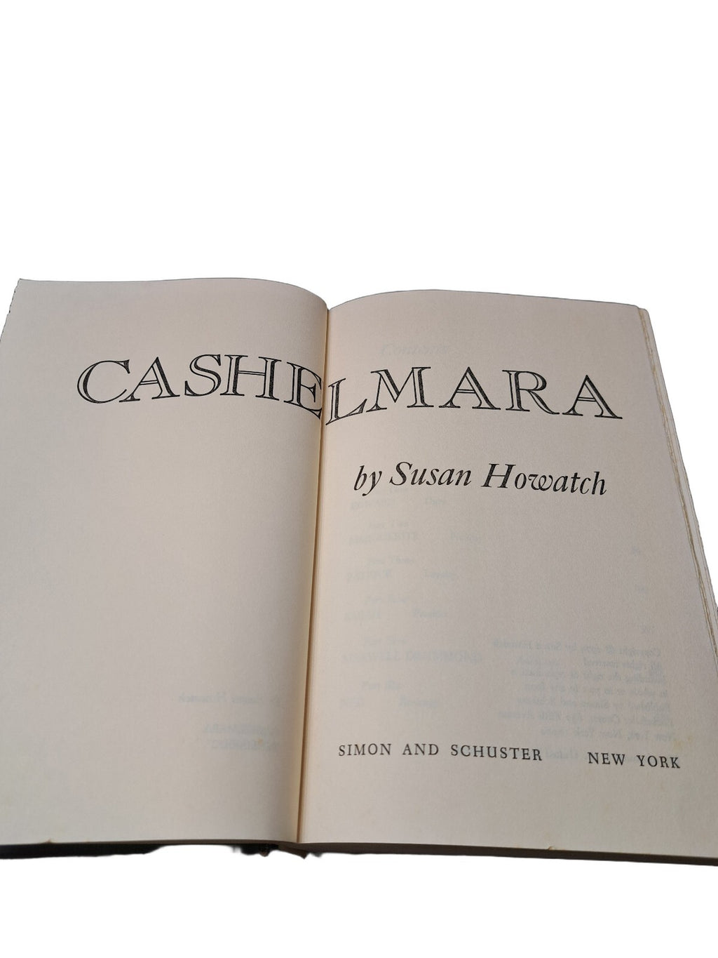 Vintage 1974 Cashelmara by Susan Howatch