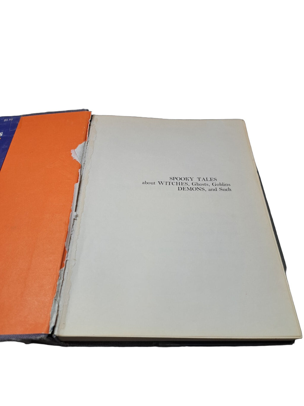 Vintage 1972 Spooky Tales about Witches, Ghosts, Goblins, Demons, and Such