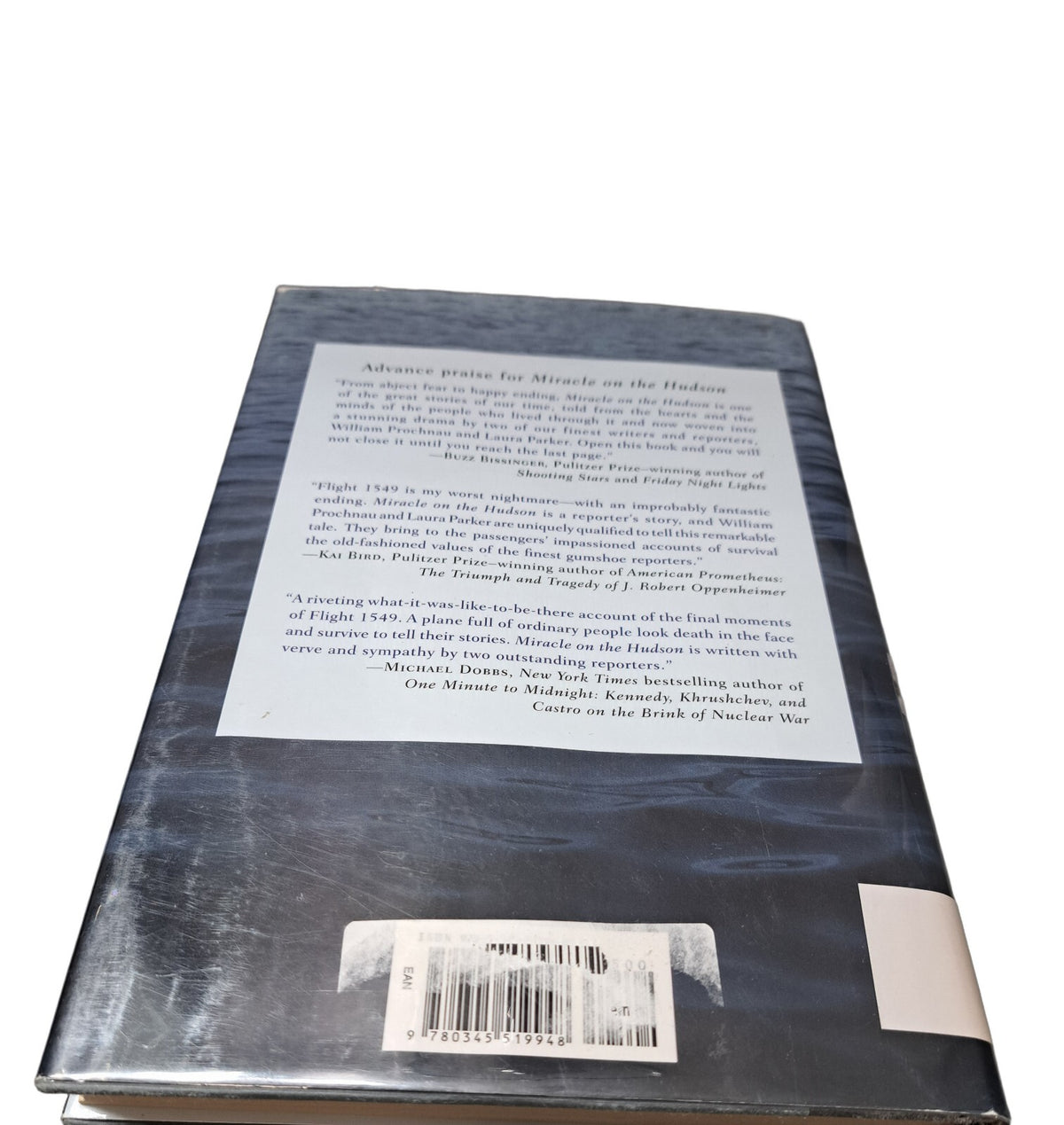 2009 Miracle on the Hudson book by William Prochnau and Laura Parker