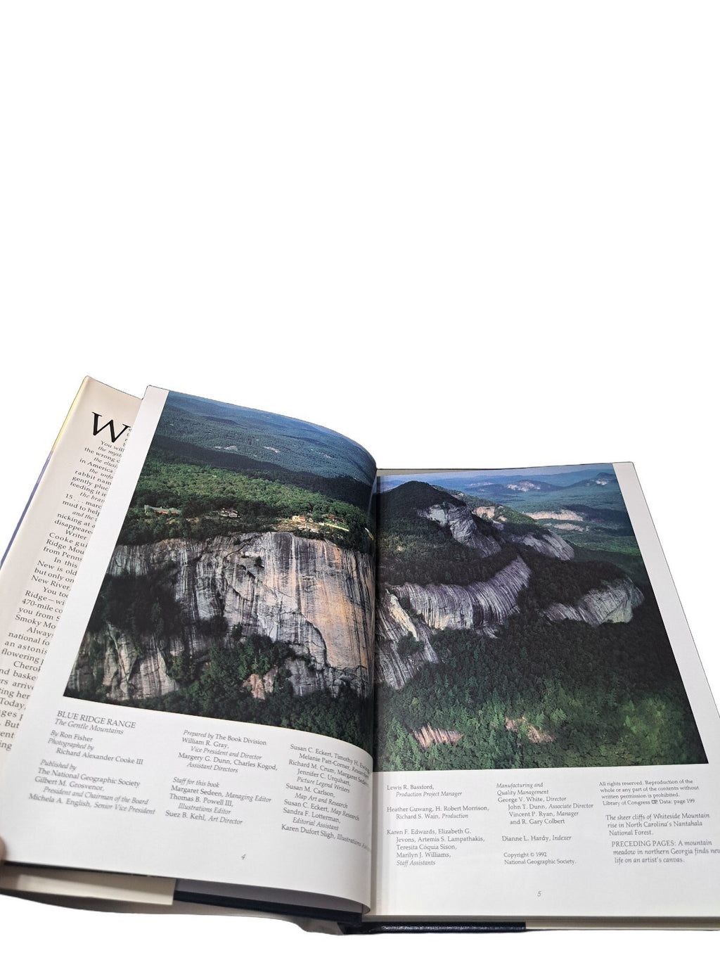 Vintage 1992 Blue Ridge Range: The Gentle Mountains by Ron fisher